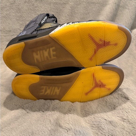 Air Jordan 5 Retro Off-White Muslin - Size 13M - Picture 5 of 11